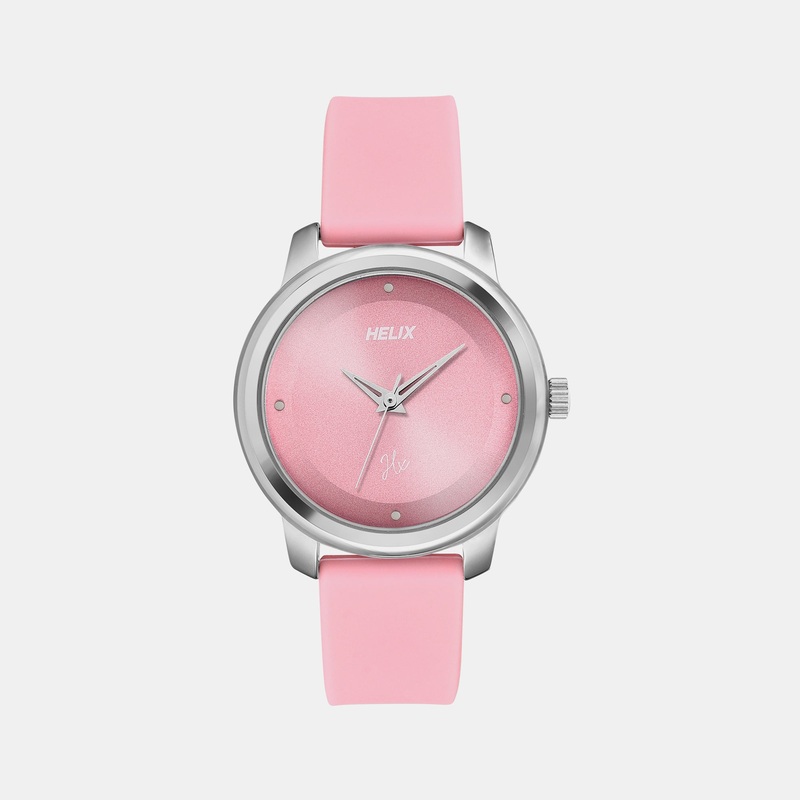 Women's Pink Analog Silicone Watch TW048HL14