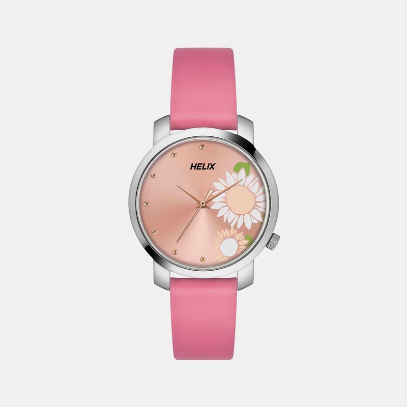 Women's Pink Analog Stainless Steel Watch TW032HL43