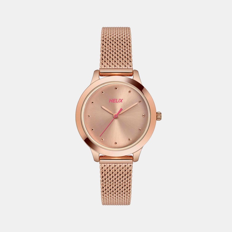 Women's Rose Gold Analog Stainless Steel Watch TW022HL25
