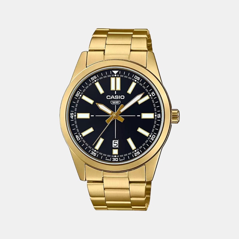 Enticer Men's Analog Stainless Steel Watch A1951 - MTP-VD02G-1EUDF
