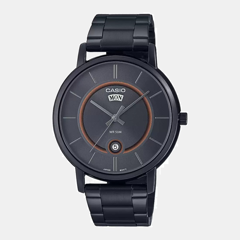 Enticer Men's Analog Stainless Steel Watch A2042 - MTP-B120B-8AVDF