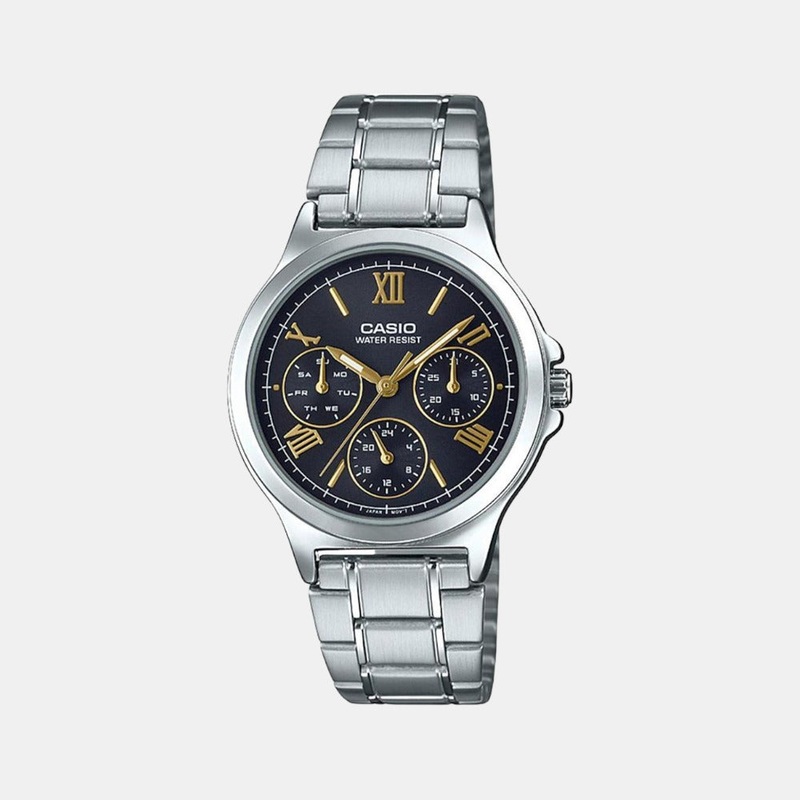 Enticer Women's Chronograph Stainless Steel Watch A1898 - LTP-V300HD-1A2UIF