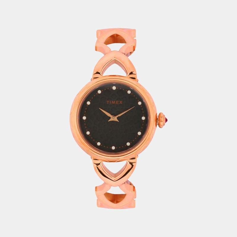 Fria Women Grey Analog Stainless Steel Watch TWEL14204