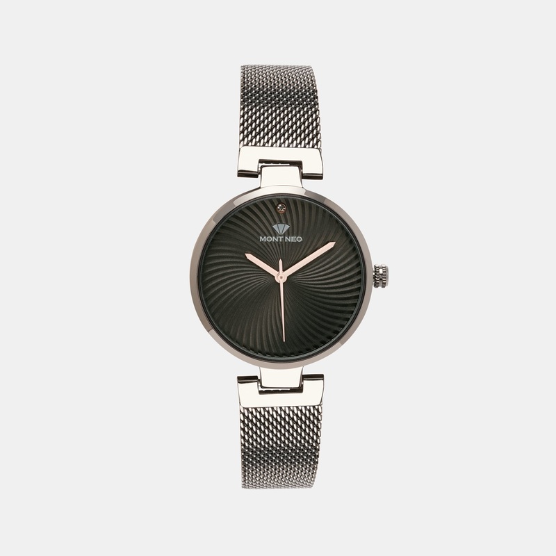 Women Gun Analog Stainless Steel Watch 9005T-B8816