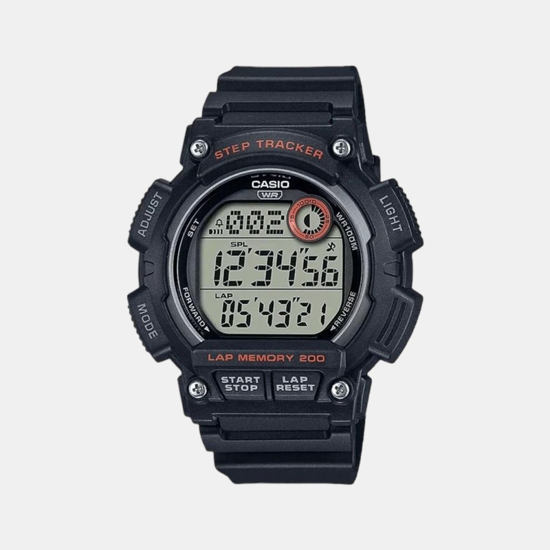 Youth Unisex Digital Resin Watch D243 - WS-2100H-1AVDF