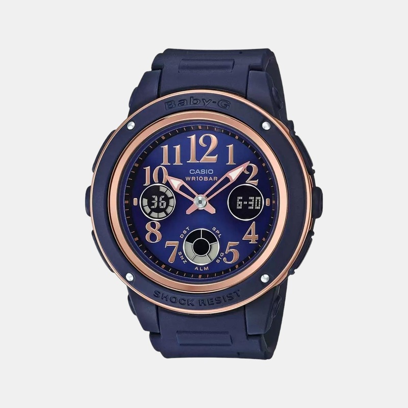 Baby-G Women's Analog-Digital Resin Watch BX137 - BGA-150PG-2B2DR