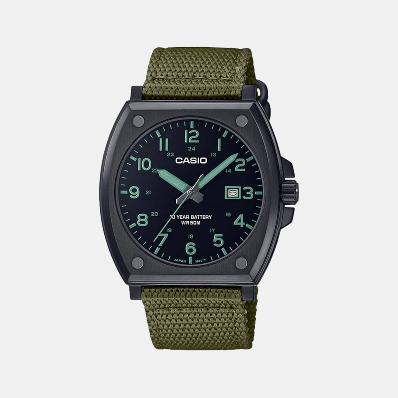 Men's Analog Other Material Watch A2122 - MTP-E715C-3AVDF