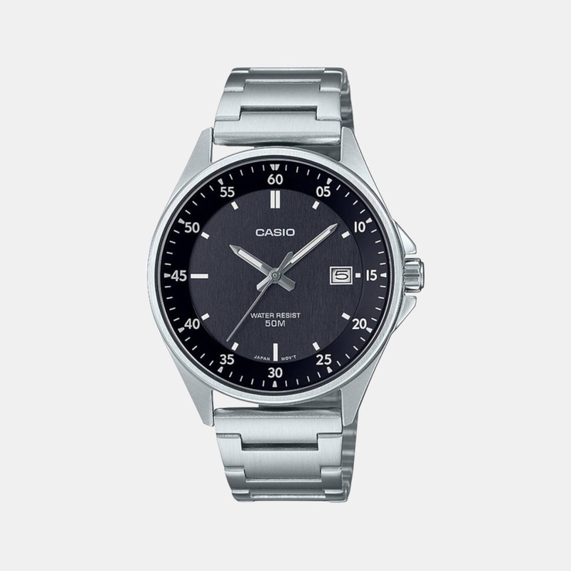Men's Analog Stainless Steel Watch A2099 - MTP-E705D-1EVDF