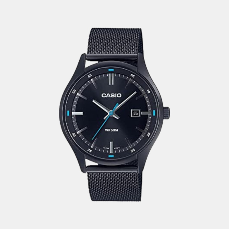Men's Analog Stainless Steel Watch A2103 - MTP-E710MB-1AVDF
