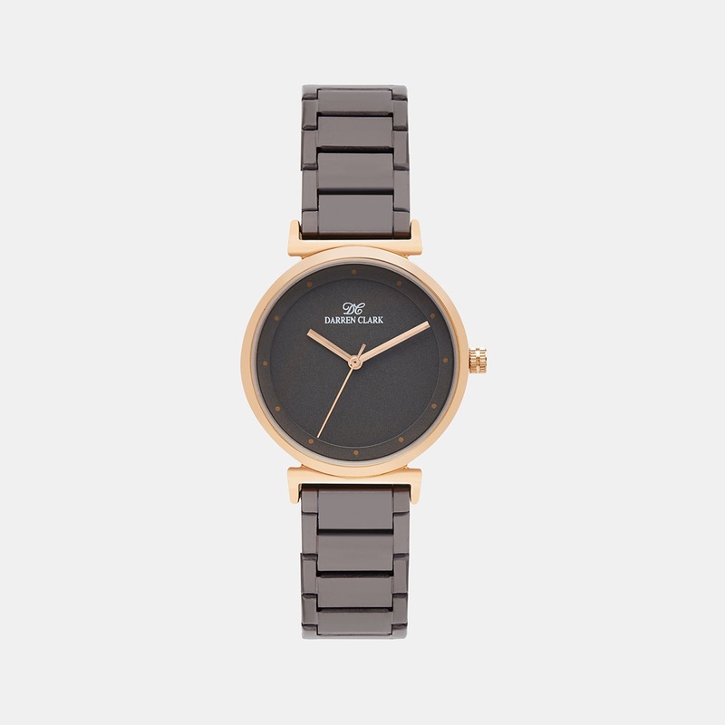 Women's Rose Gold Analog Brass Watch 2001J-M0316