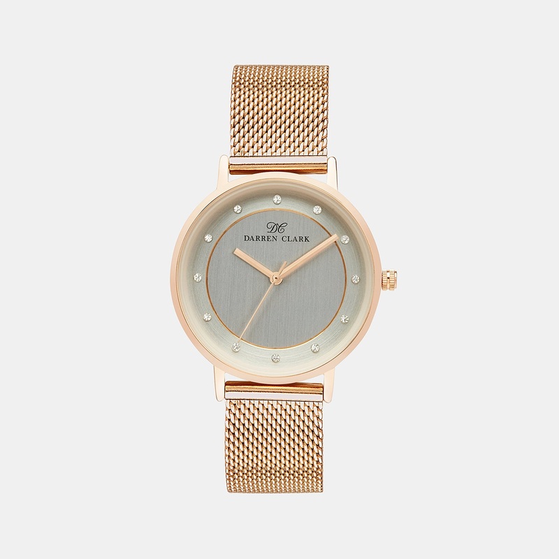 Women's Rose Gold Analog Brass Watch 2005C-E0303