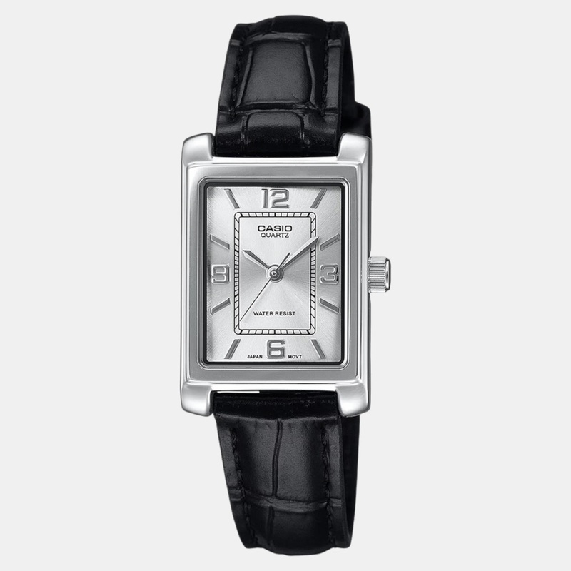Enticer Women Quartz White Dial Analog Leather Watch LTP-1234LL-7ADF A2359