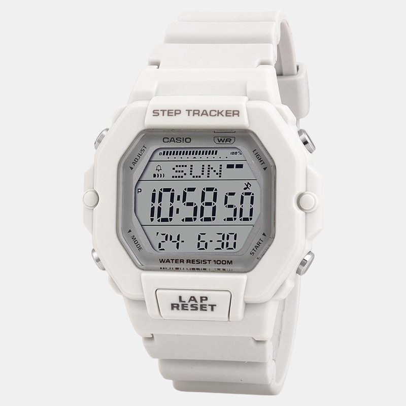 Youth Unisex Quartz White Dial Digital Resin Watch LWS-2200H-8AVDF D318