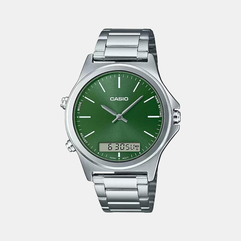 Enticer Men's Analog Stainless Steel Watch A1925 - MTP-VC01D-3EUDF