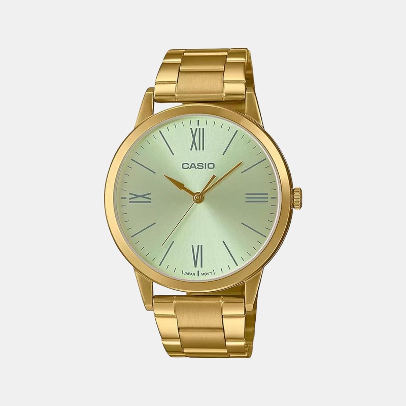Enticer Men's Analog Stainless Steel Watch A2006 - MTP-E600G-9BDF