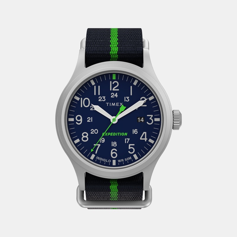 Expedition North Men's Blue Analog Fabric Strap Watch TW2V23000UJ