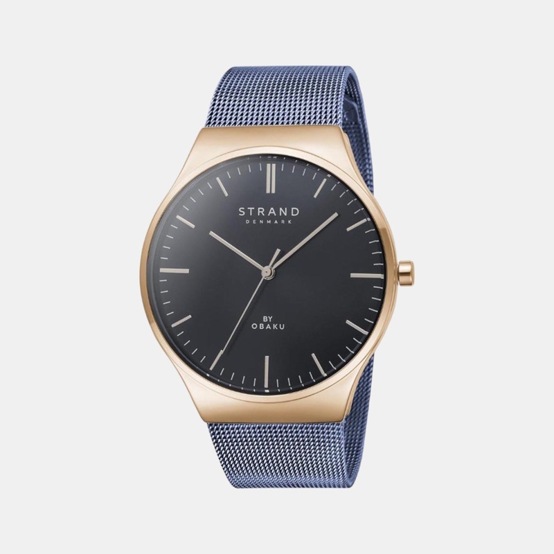 Men Blue Analog Stainless Steel Watch S717GXVLML