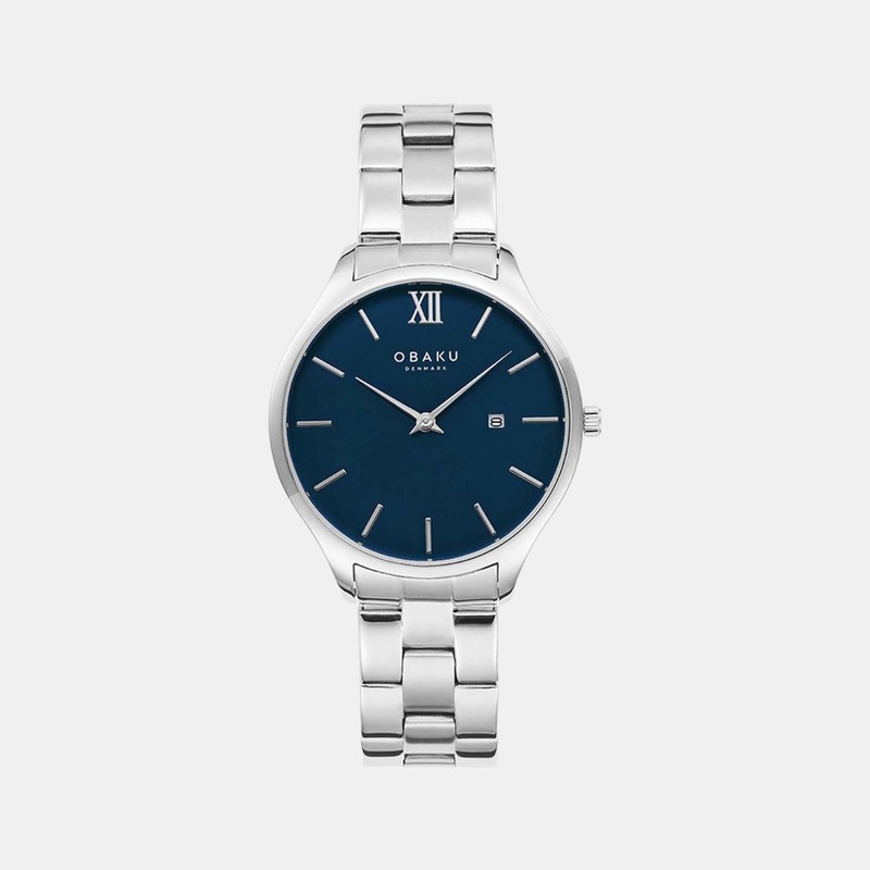 Men's Blue Analog Stainless Steel Watch V266GDCLSC