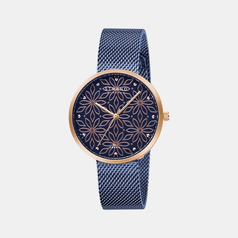 Women Blue Analog Stainless Steel Watch S700LXVLML-DM