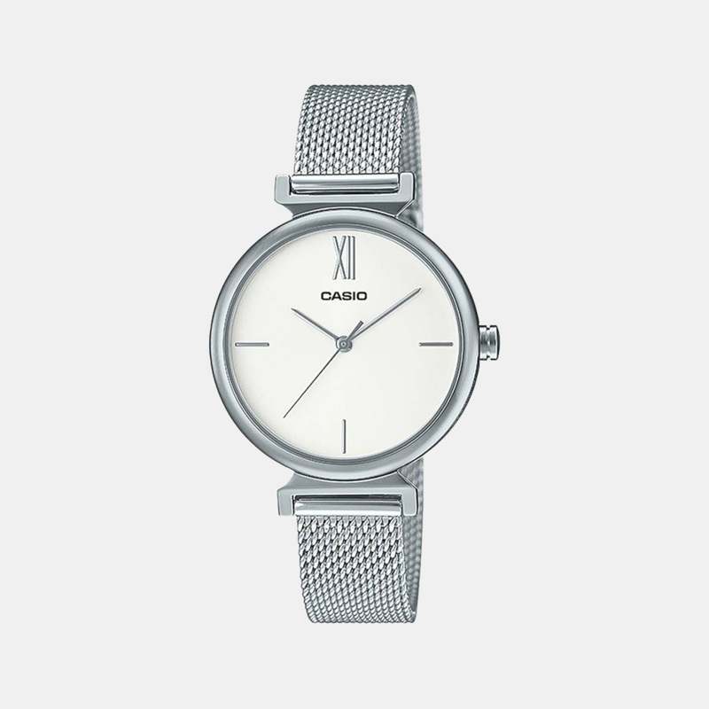 Women's Analog Stainless Steel Watch A2125 - LTP-2023VM-7CDR