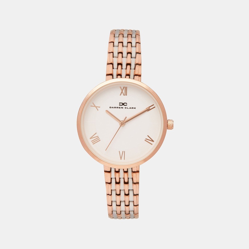 Women's Rose Gold Analog Brass Watch 2004N-C0302