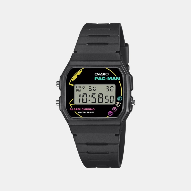 Youth Unisex Black Dial Digital Resin Watch F-91WPC-1ADR D384