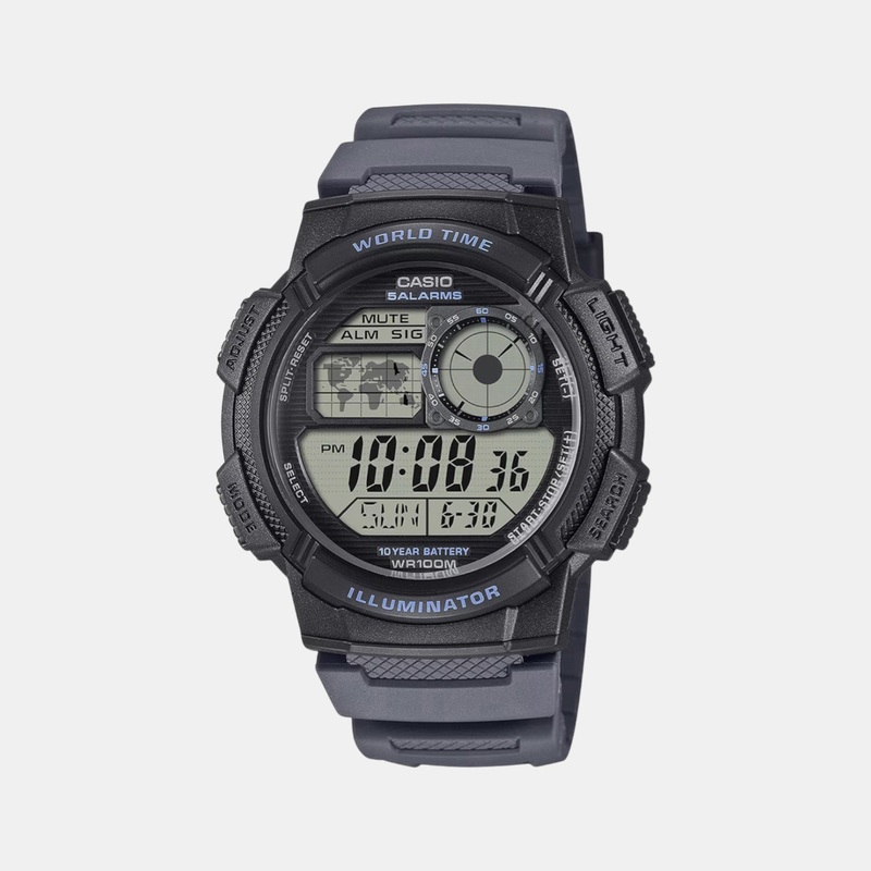 Youth Unisex Quartz Black Dial Digital Resin Watch AE-1000W-8AVDF D393