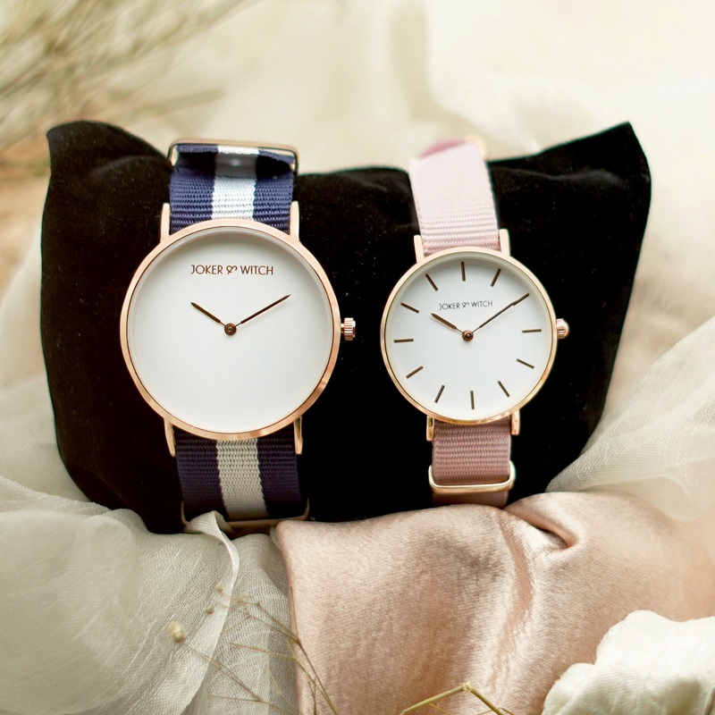 Blu & Jewel Couple Watches