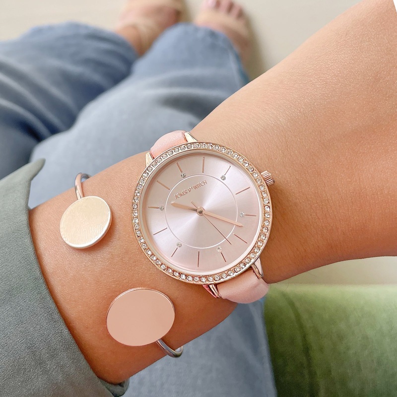 Blossom All Rosegold Watch Bracelet Stack