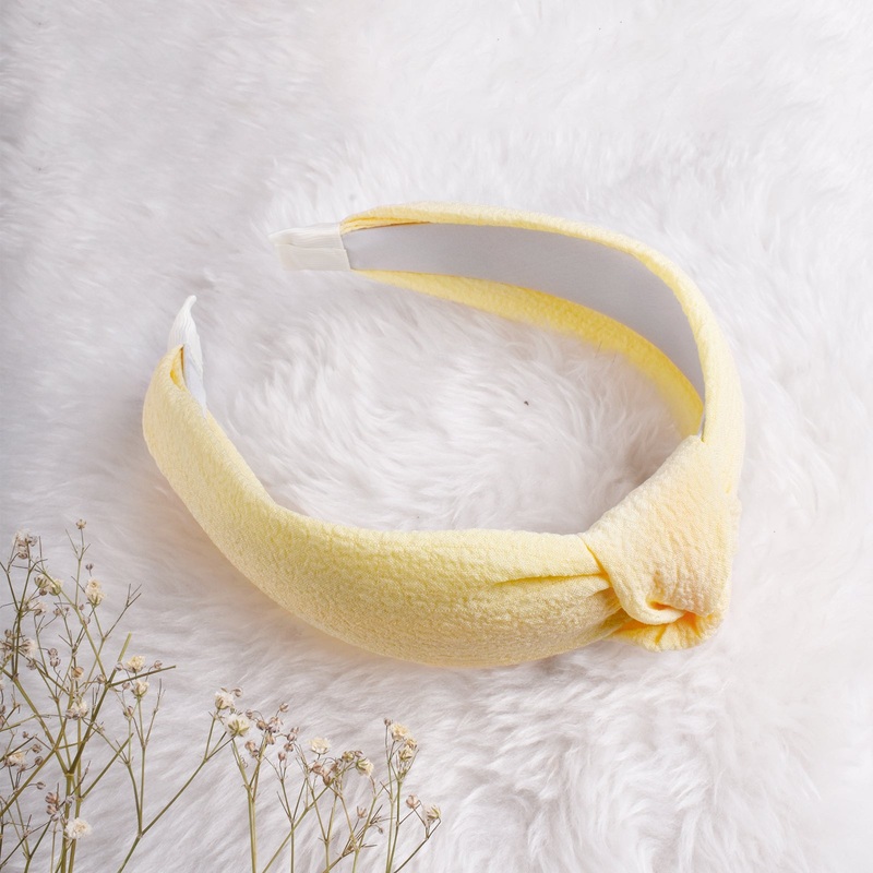 Bewitched Arabella Yellow Knotted Hairband