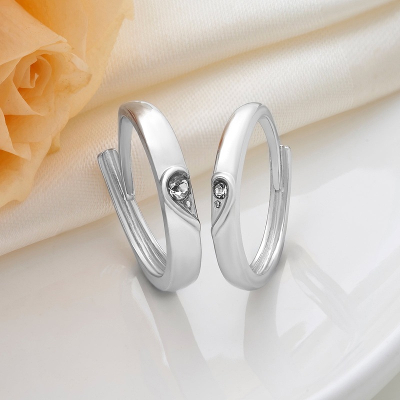 Sophie & Sky Love Hearts Couple Rings