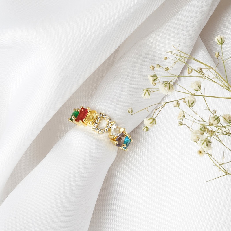 Lowe Multicolour Alphabet D Ring