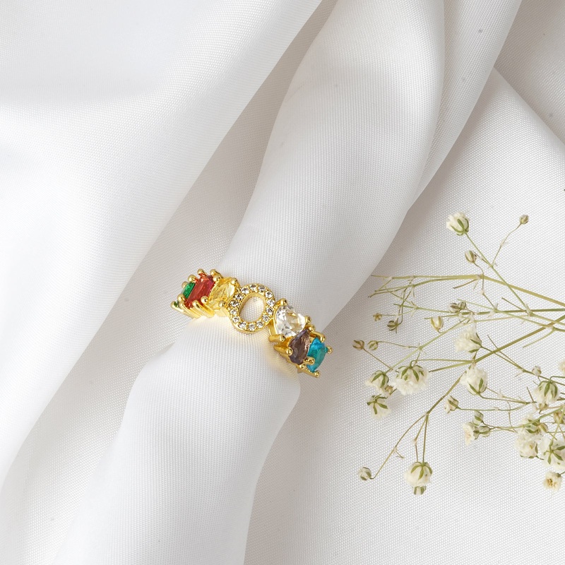 Lowe Multicolour Alphabet O Ring