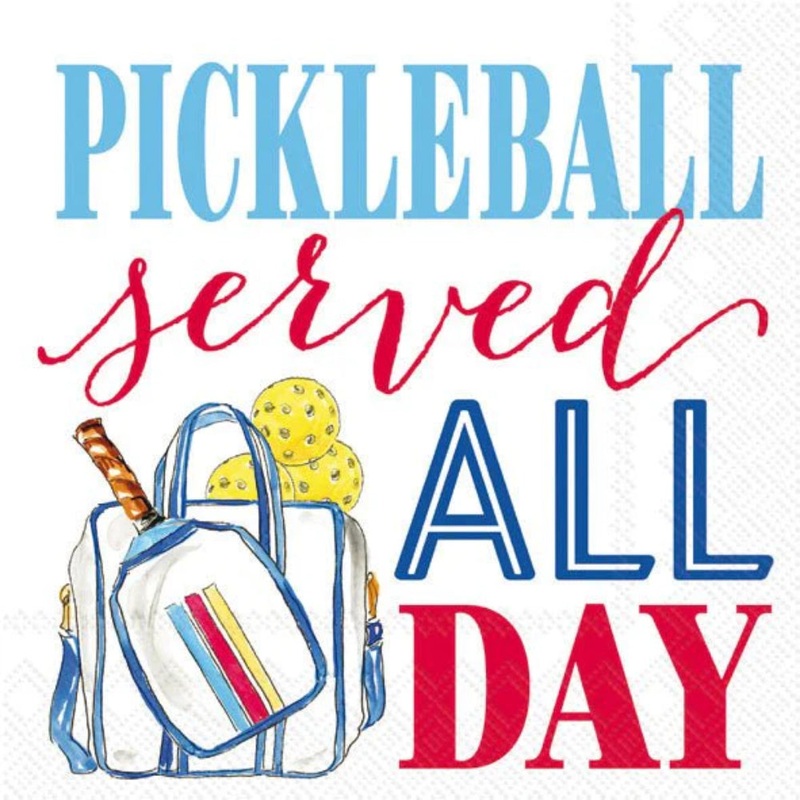 Mariposa Pickleball Cocktail Napkins