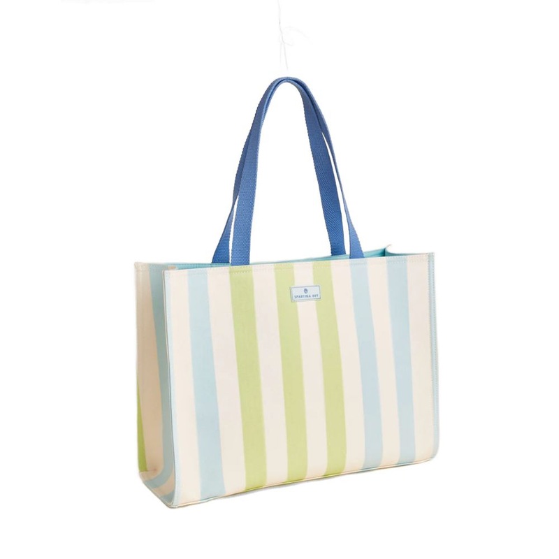 Spartina Market Tote-Overboard Stripe