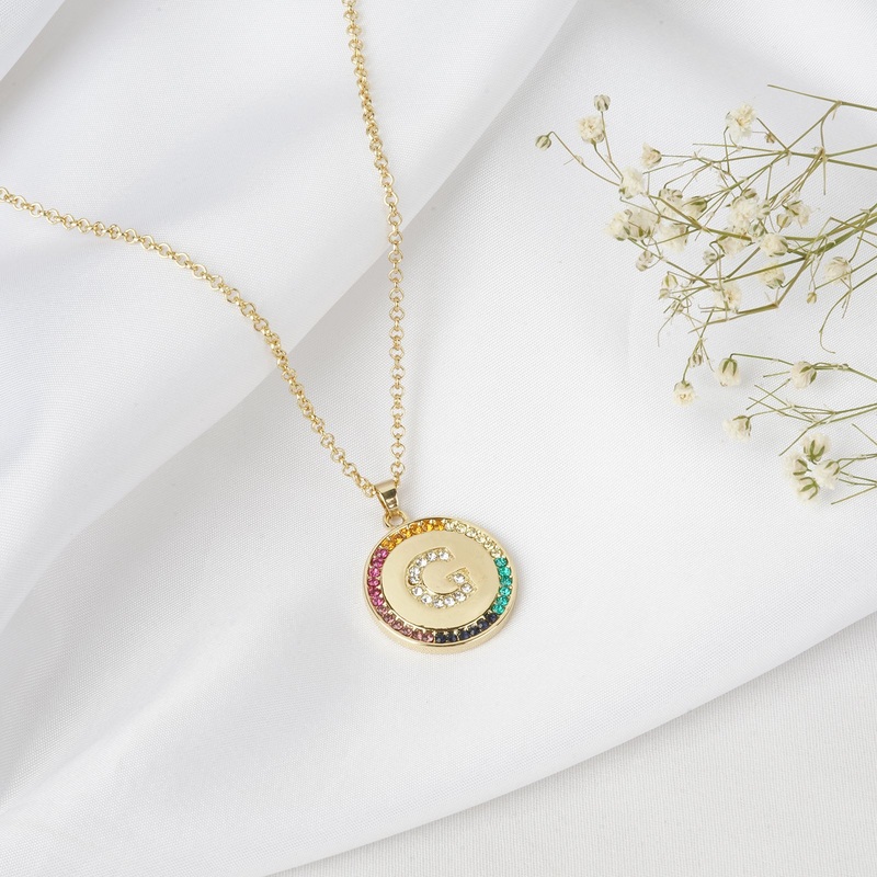 Starlet Alphabet G Necklace