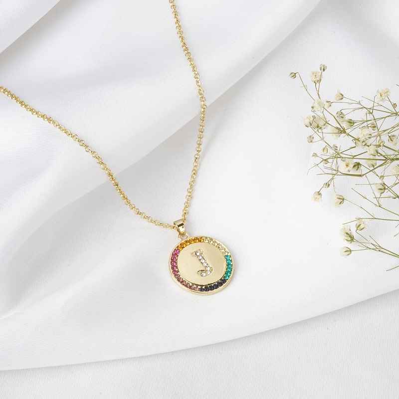 Starlet Alphabet J Necklace