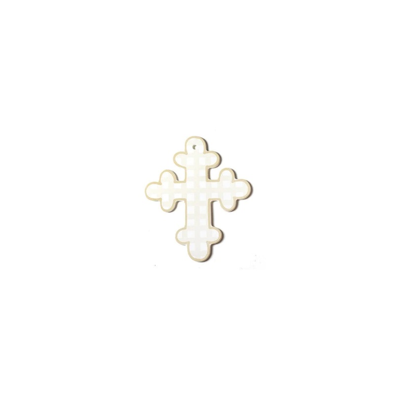 Coton Colors Ecru Gingham 10" Cross
