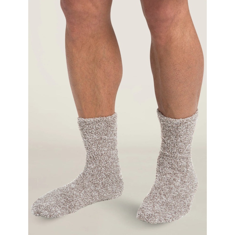 Barefoot Dreams CozyChic Heathered Men's Socks