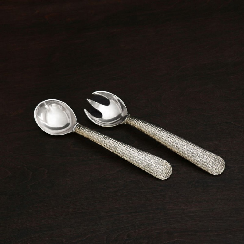 Beatriz Ball Sierra Modern Tela Salad Servers