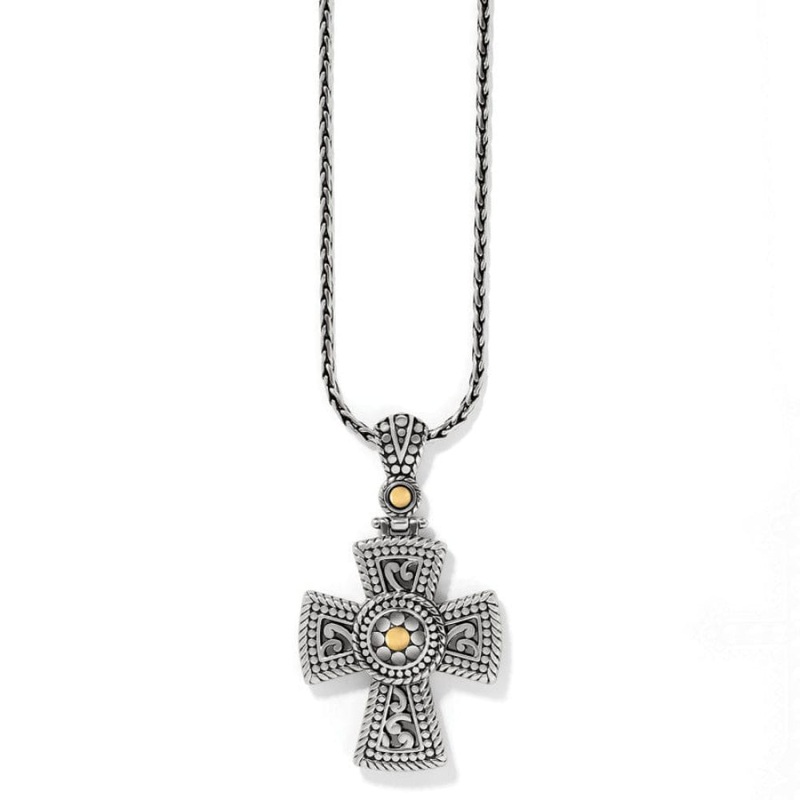 Brighton Temple Cross Necklace