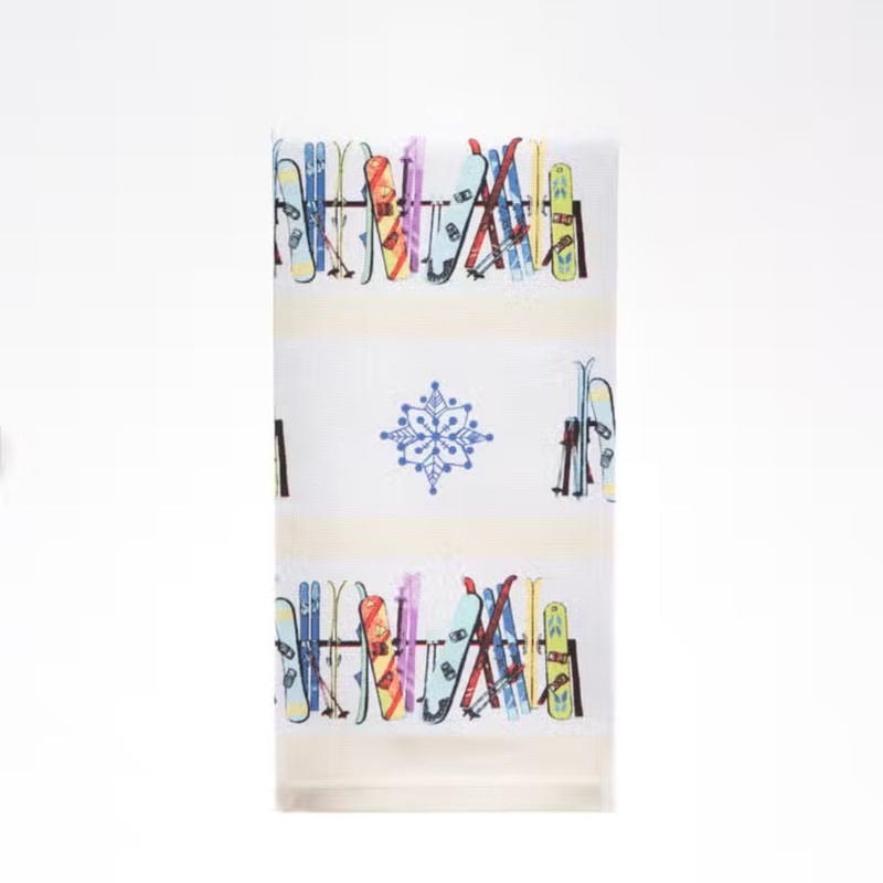 Winter Sports Kitchen Towel