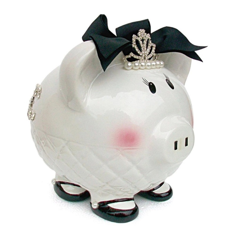Cherish Choo Queen B Pig Piggy Bank