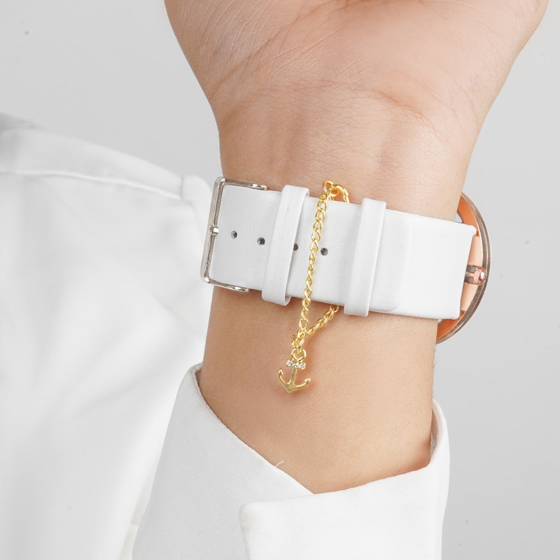 Anchor Gold Watch Charm
