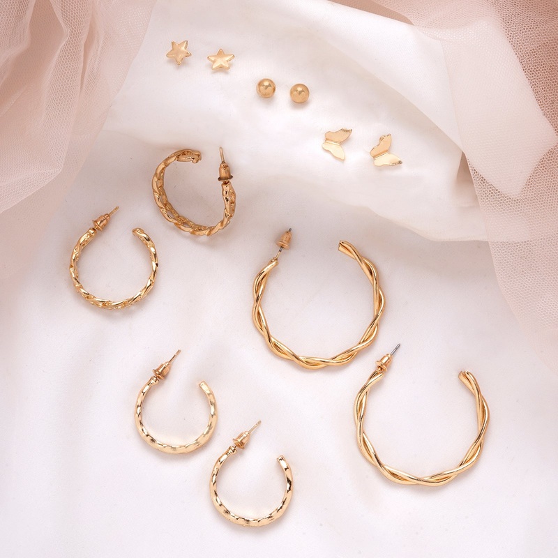 Bewitched Glam Up Set Of 6 Earrings