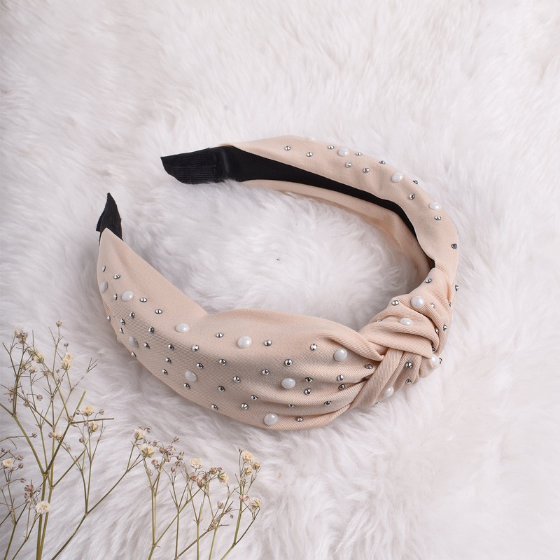 Ronnie Pearl Beige Hairband