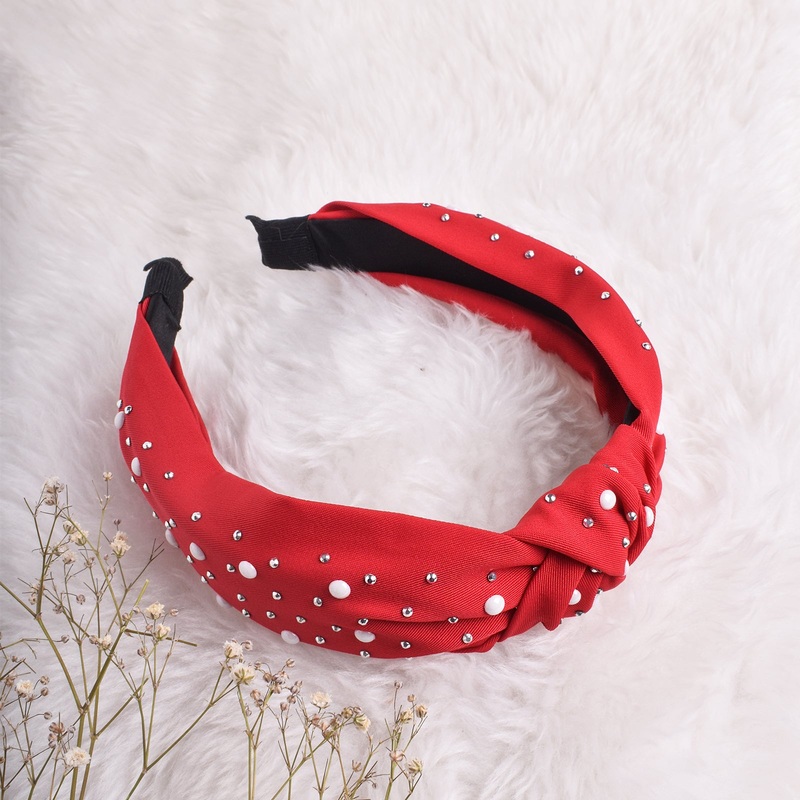 Ronnie Pearl Red Hairband