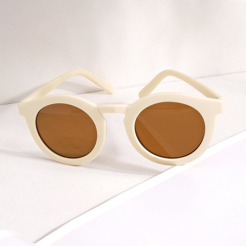 Dion Milk White Clubmaster Sunglasses