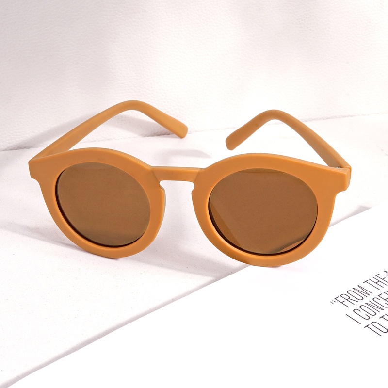 Dion Orange  Clubmaster Sunglasses