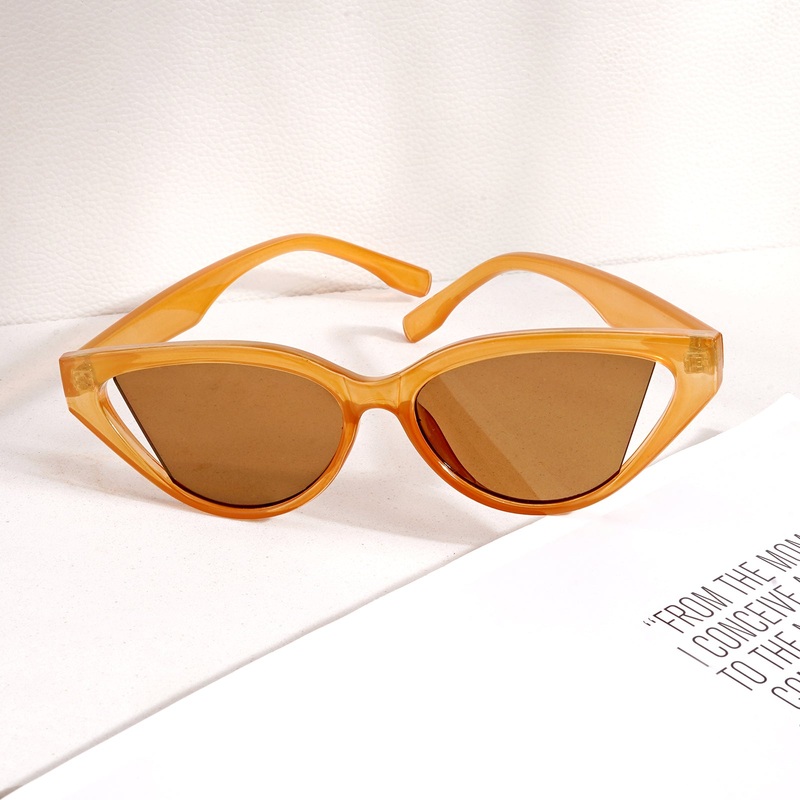 Italiaa Orange Cat Eye Sunglasses